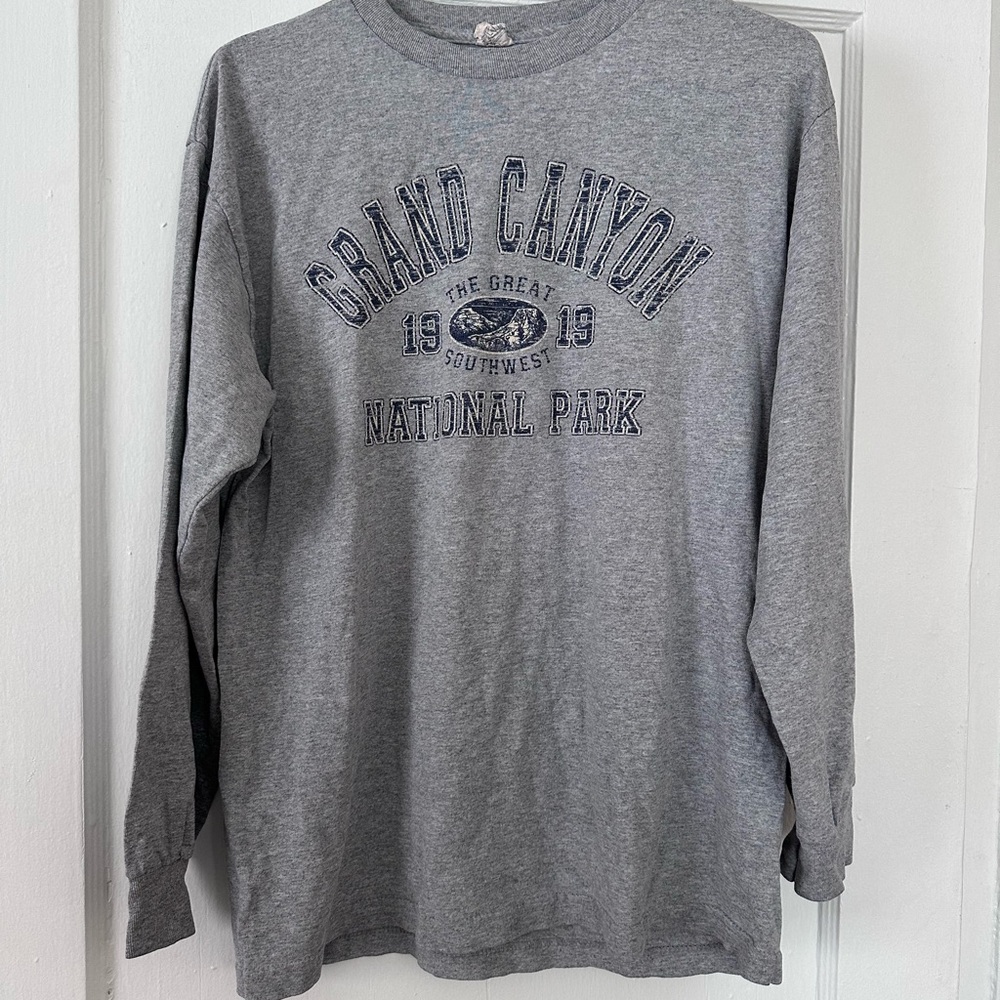Alstyle Gray Long Sleeve